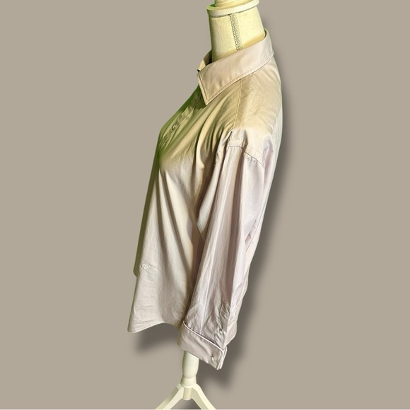 NWT Rag & Bone ‘Diana’ Cotton-Poplin Button-Down Shirt in “Lavender” Size Small - Picture 6 of 16